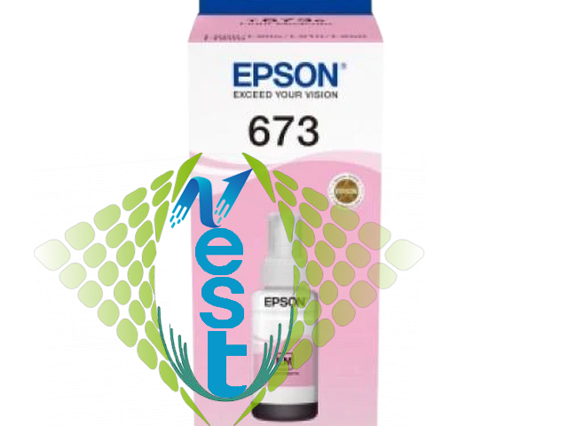 Genuine Epson T67364A Light Magenta Ink Bottle 70ml.